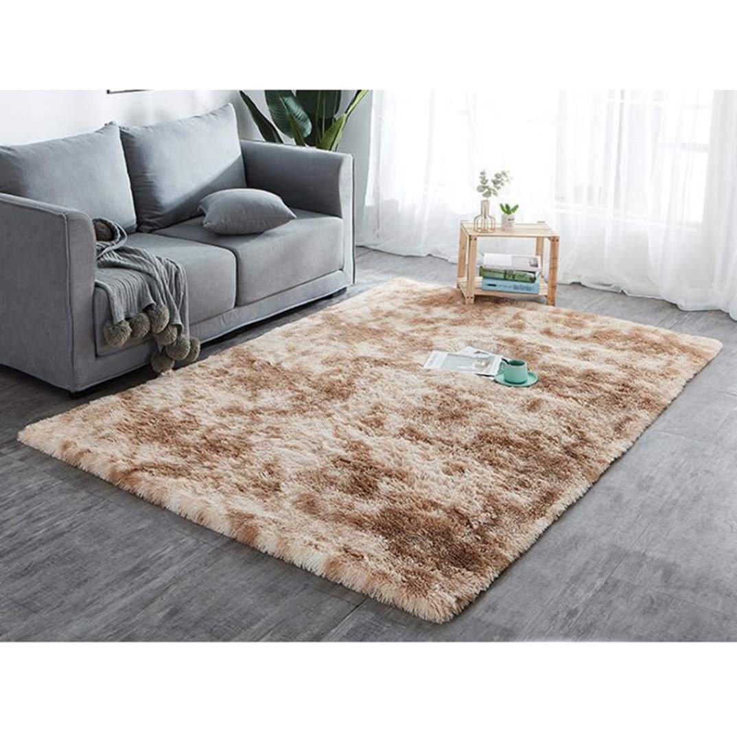 Amazon｜ラグ ベージュ シャギーラグ 160*230CM マイクロファイバー